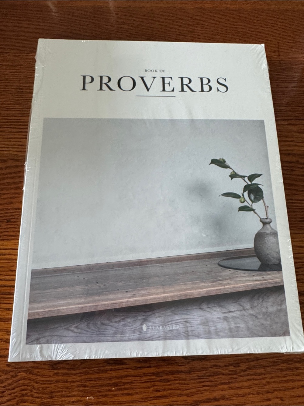 Alabaster Book of Proverbs Book